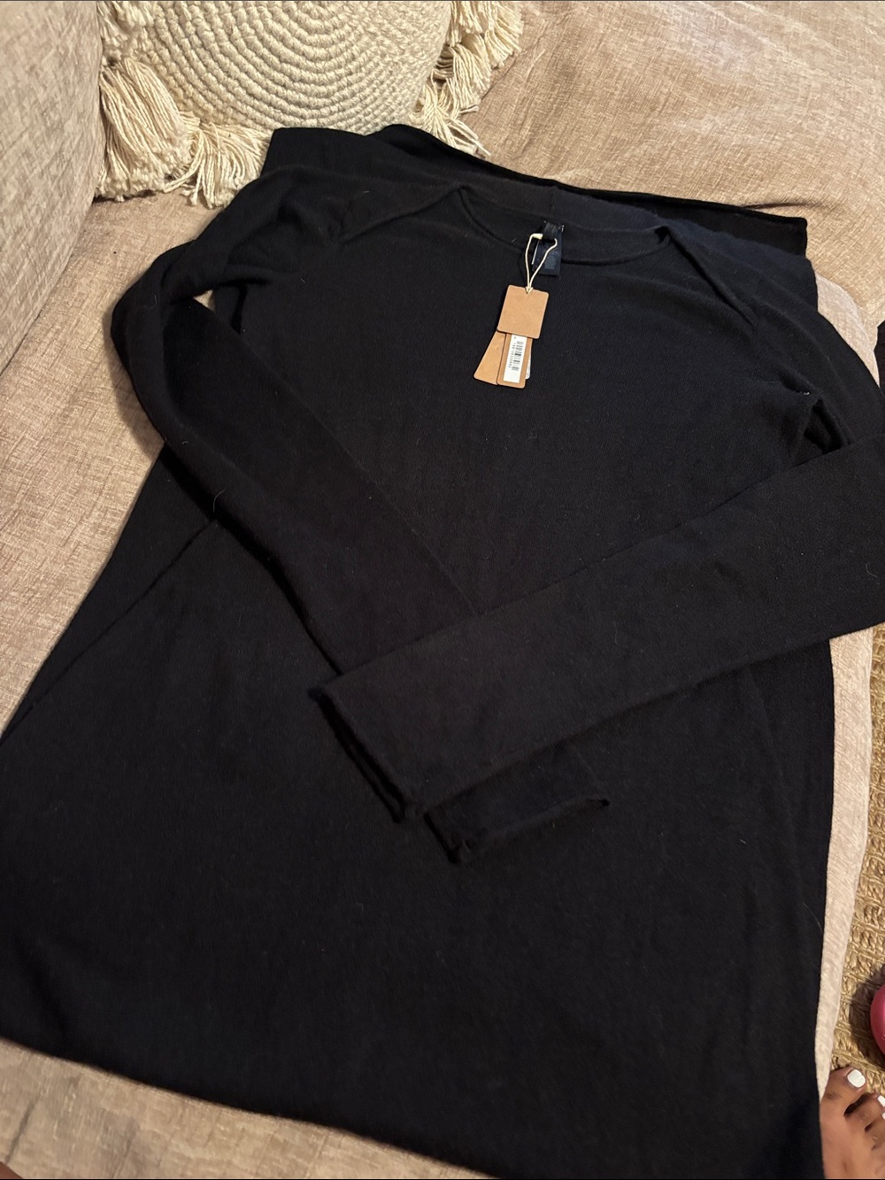 SKIMS 100% cashmere maxi dress